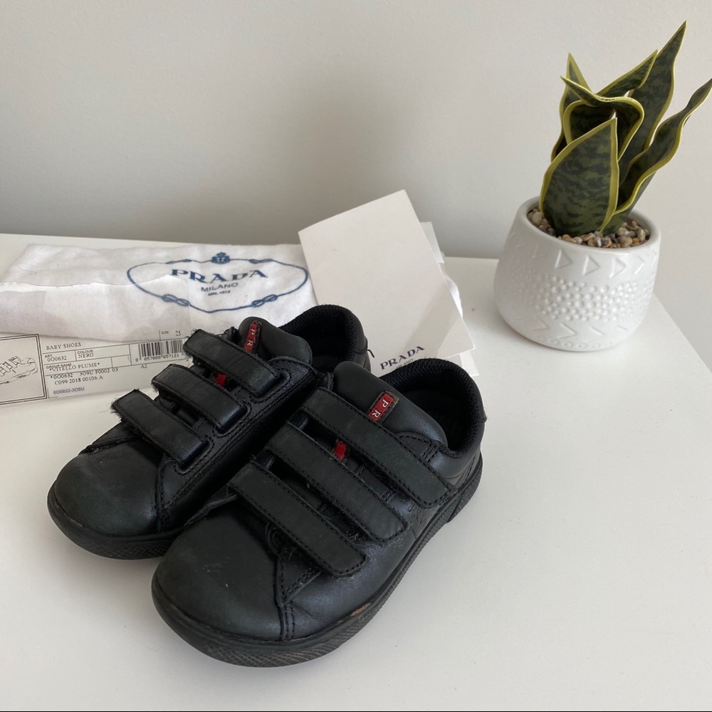 Prada boy sneakers